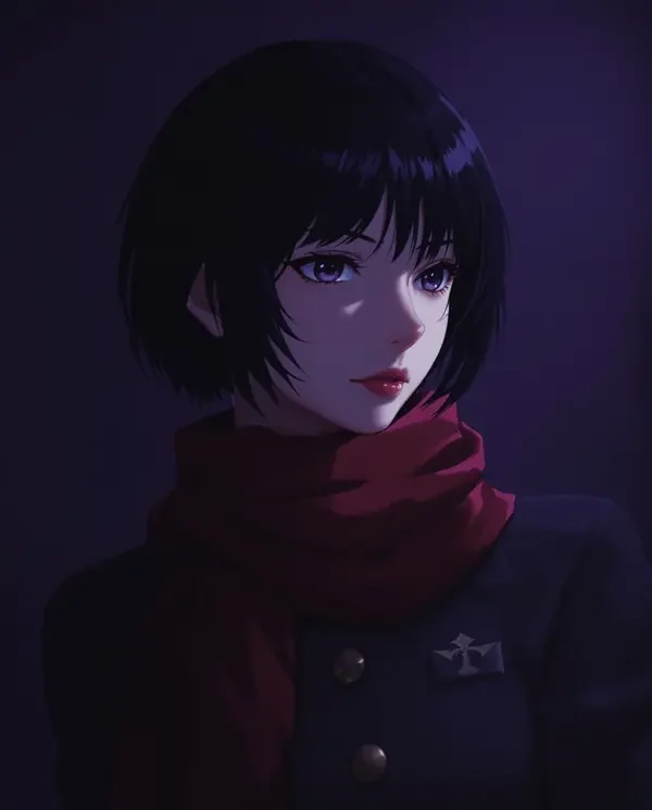 三笠·阿克曼 角色立绘